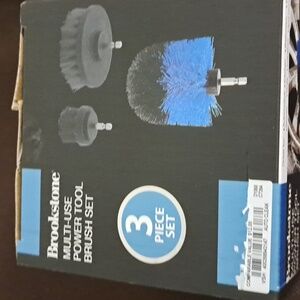 Brookstone Multi-use Power Tool Brush Set